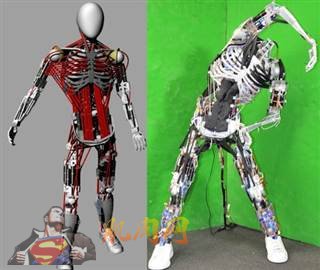 日本东京大学研究人员研发出名为“Kenshiro”的机器人，拥有160块肌肉。