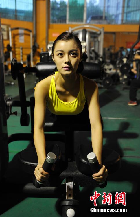 探访中国女子健美健身集训队
