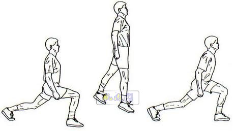 锻炼腿部的6种弓箭步