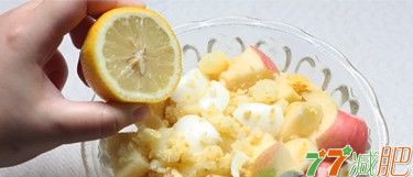减肥营养代餐食谱：苹果蛋沙拉