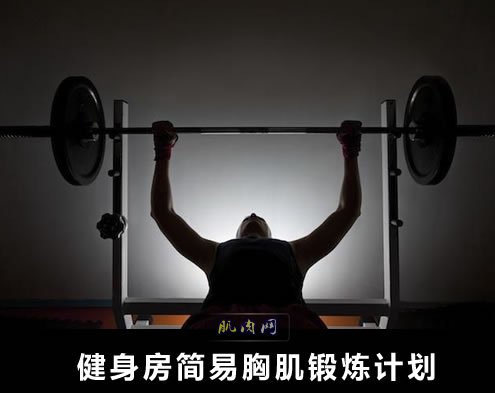 健身房简易全面的胸肌锻炼计划