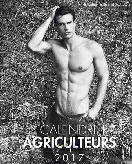 劳动最美 法国农民肌肉秀摄影